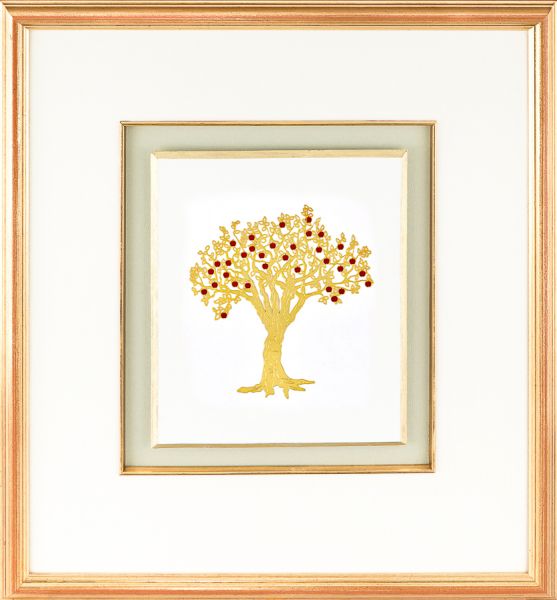 Alberi: Melo dorato - Quadro