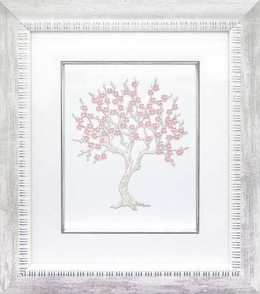 Alberi: Pesco argentato - quadro