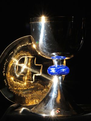 Coppa eucaristica e patena