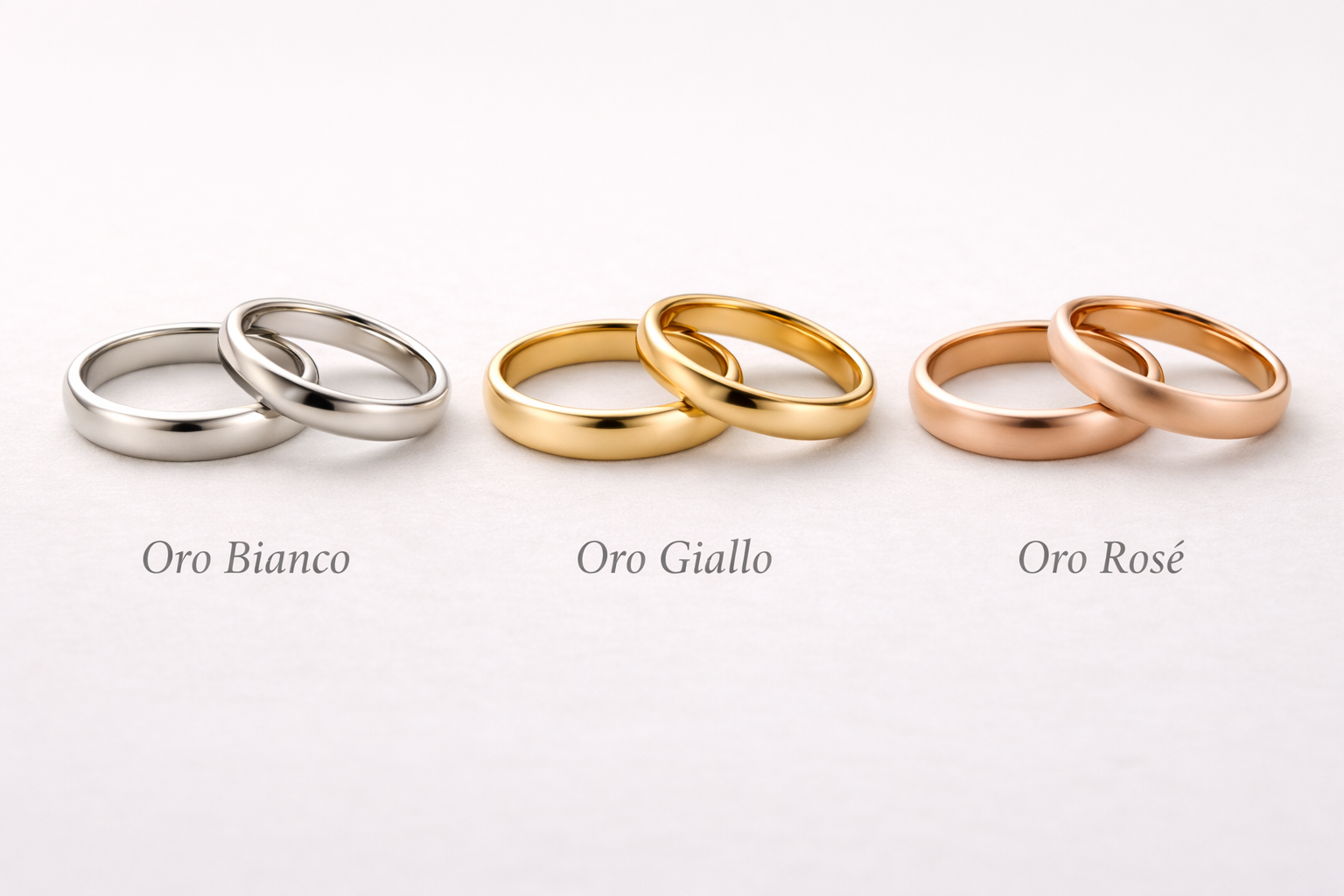 Fedi in Oro 9 Carati