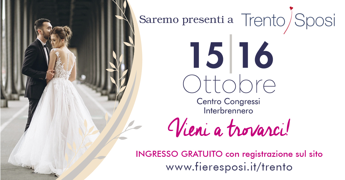 Fiera Sposi Trento 2022